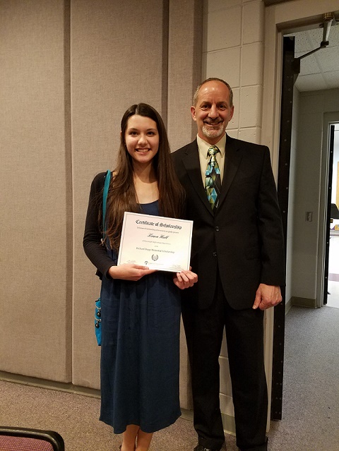 Richard Dopp Memorial Scholarship 2017 Recipient